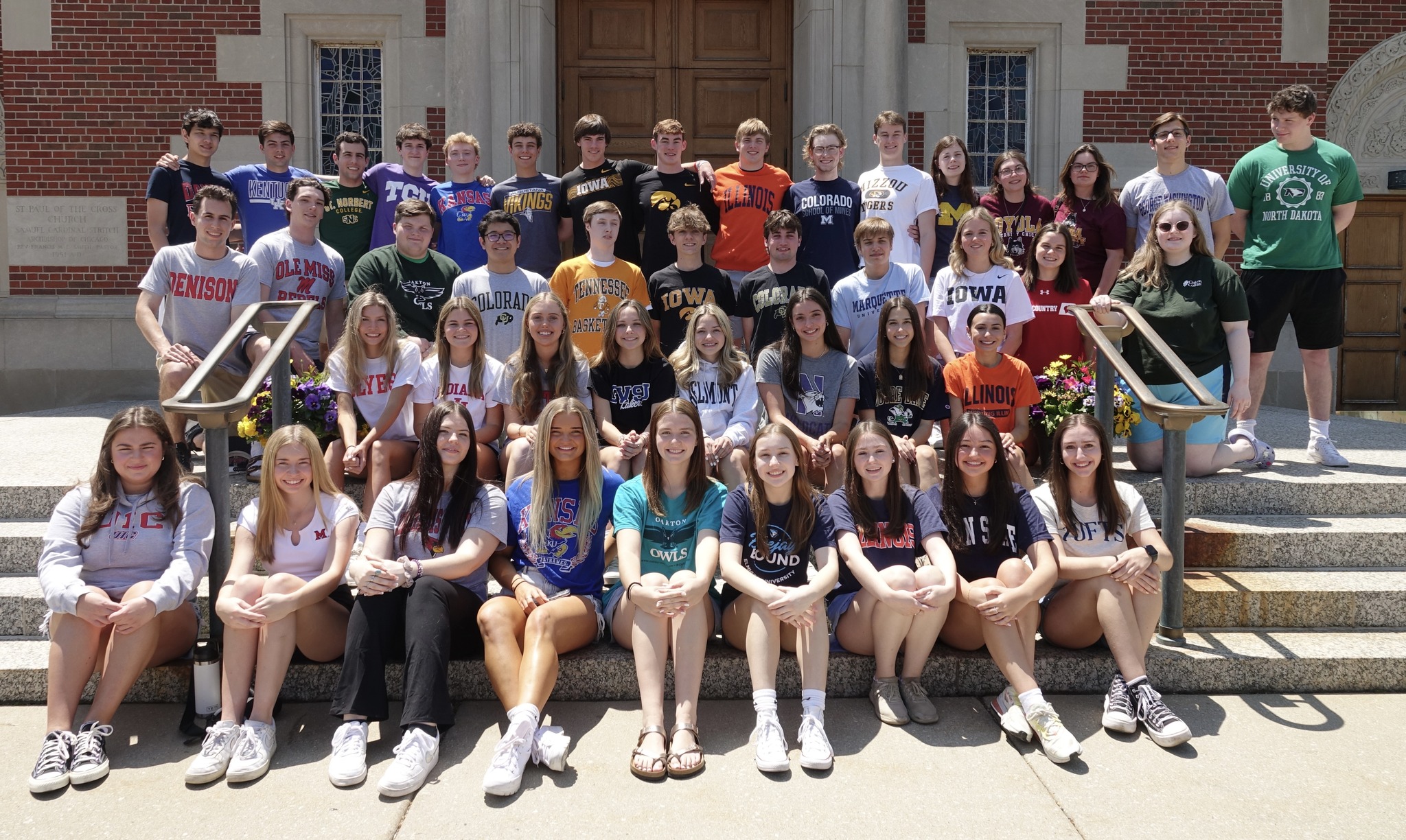 SPC Class of 2019 Heads to College – St. Paul of the Cross Catholic School